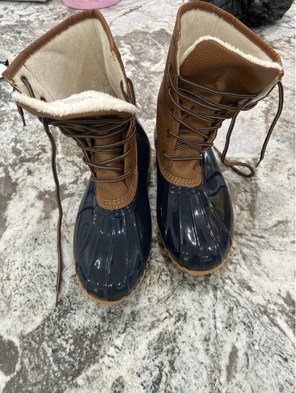Dakota Pebble Women's Winter Boots Faux Fur Lined Size 9M